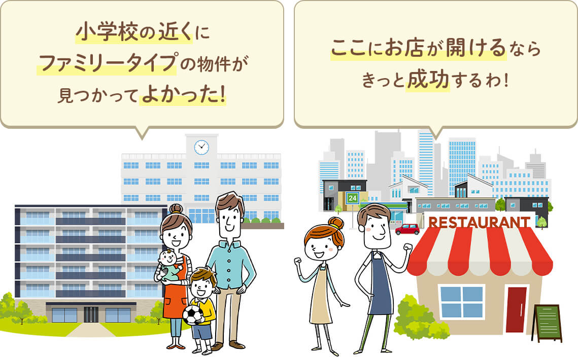 地域と共存共栄できる土地活用