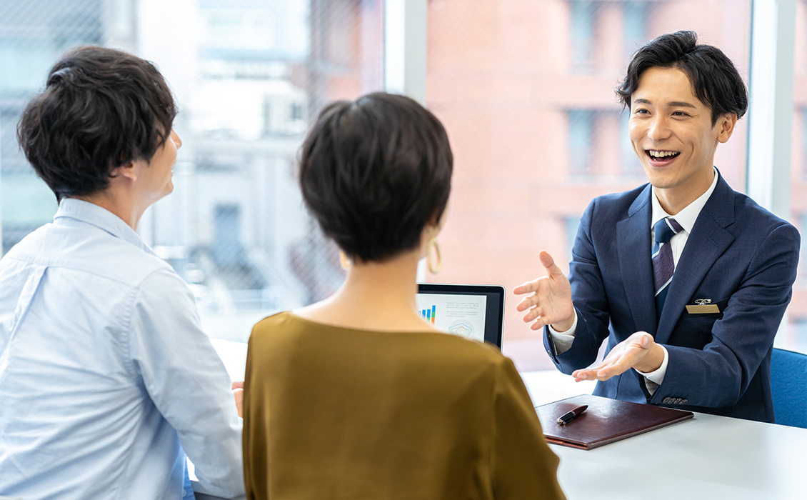 接客のイメージ